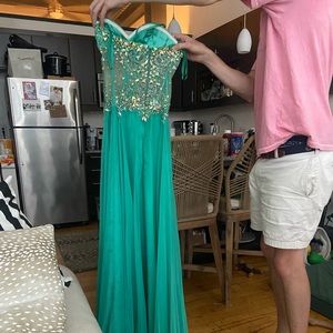 Prom dress floor length